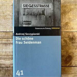 Die schöne Frau Seidenman by Andrzej Szczypiorski Hardcover‎ Book